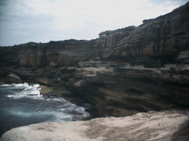 The Tasman Sea at Cape Solander. Viewed by three of us.