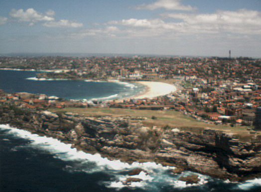 Bondi from 500 feet up. Best place to enjoy it, frankly.