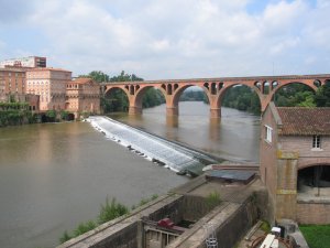 The old mill is now used to generate hydro-electricity